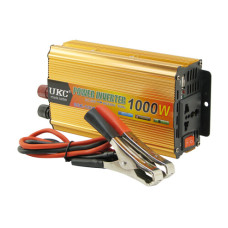 Інвертор UKC 12V-220V 1000W перетворювач напруги