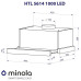 Витяжка вбудована Minola HTL 5614 WH 1000 LED Витяжка вбудована Minola HTL 5614 WH 1000 LED
