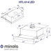 Витяжка вбудована Minola HTL 614 I LED Витяжка вбудована Minola HTL 614 I LED